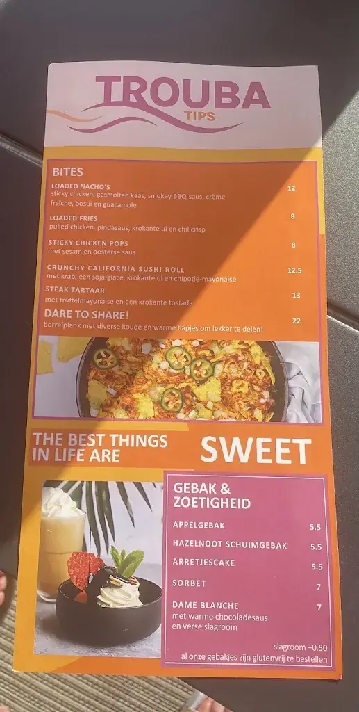 Menü_Restaurant de Troubadour_Hardenberg_Bild_2