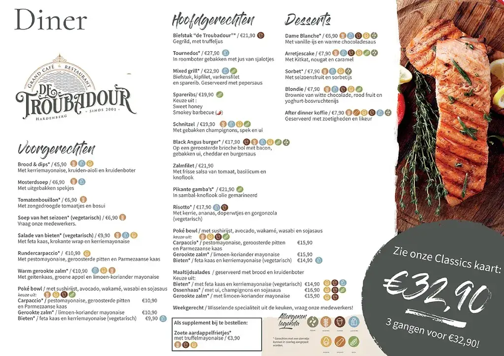 Menü_Restaurant de Troubadour_Hardenberg_Bild_4