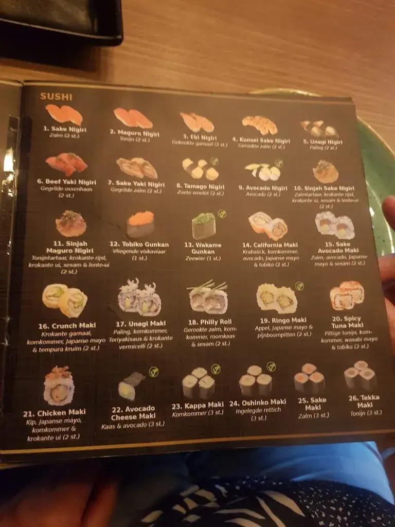 Menu_Sin Jah Restaurant_Leeuwarden_image_1