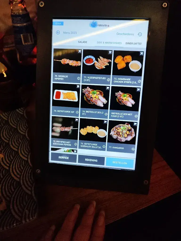 Menu_Blue Sakura_Enschede_image_1