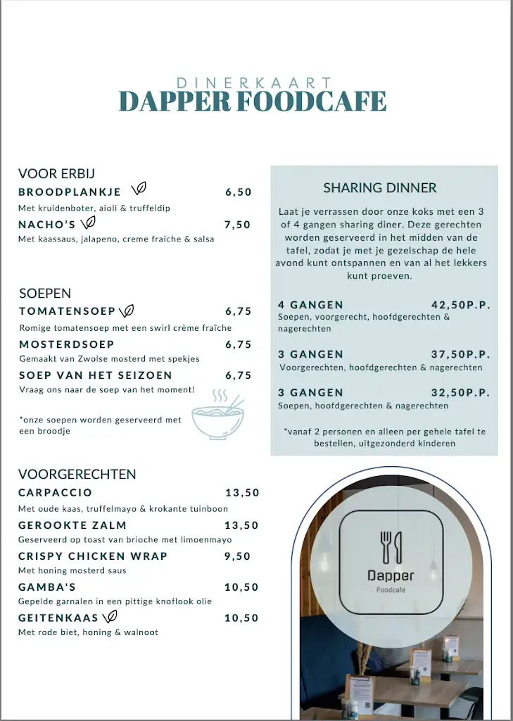 Menu_Dapper Foodcafé_Kampen_image_1