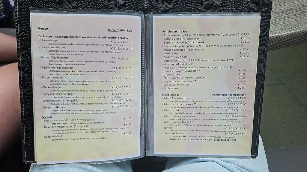 Menu_Happerij Tapperij de Expeditie_Deventer_immagine_1