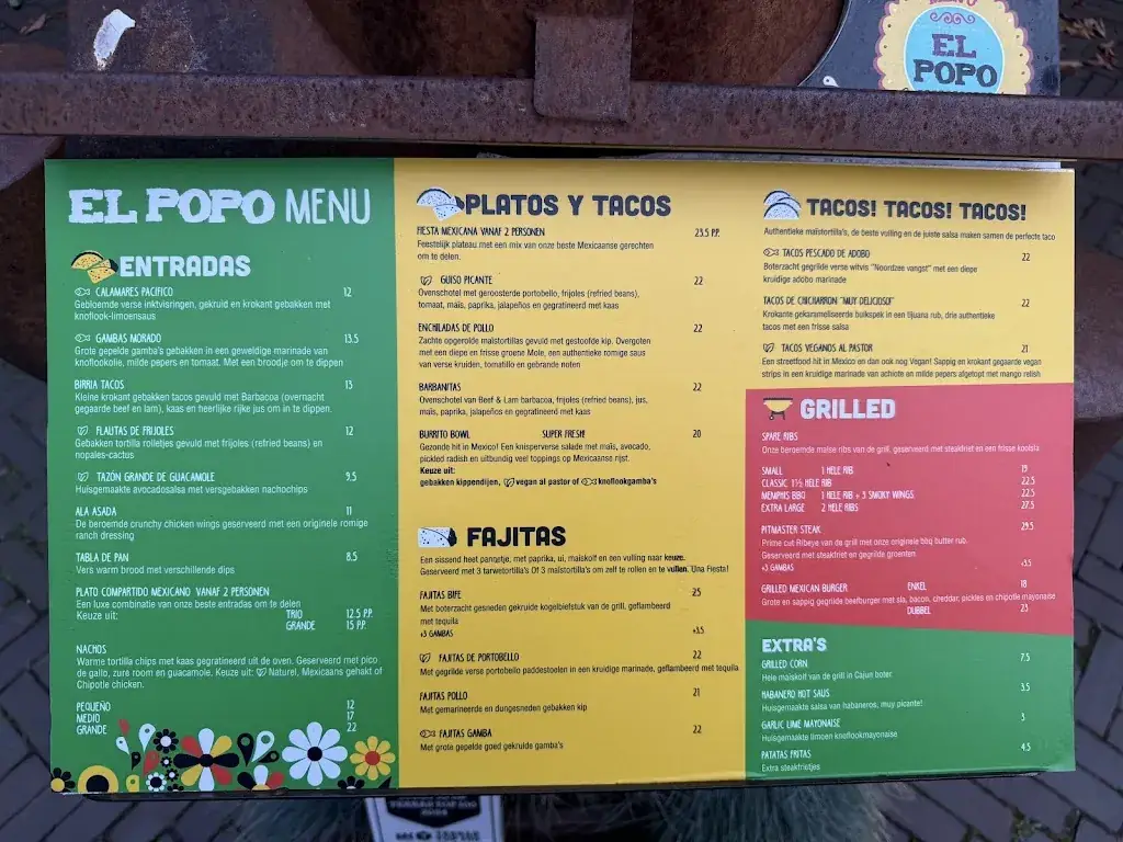 Menu_Restaurant El Popo Deventer_Deventer_image_3