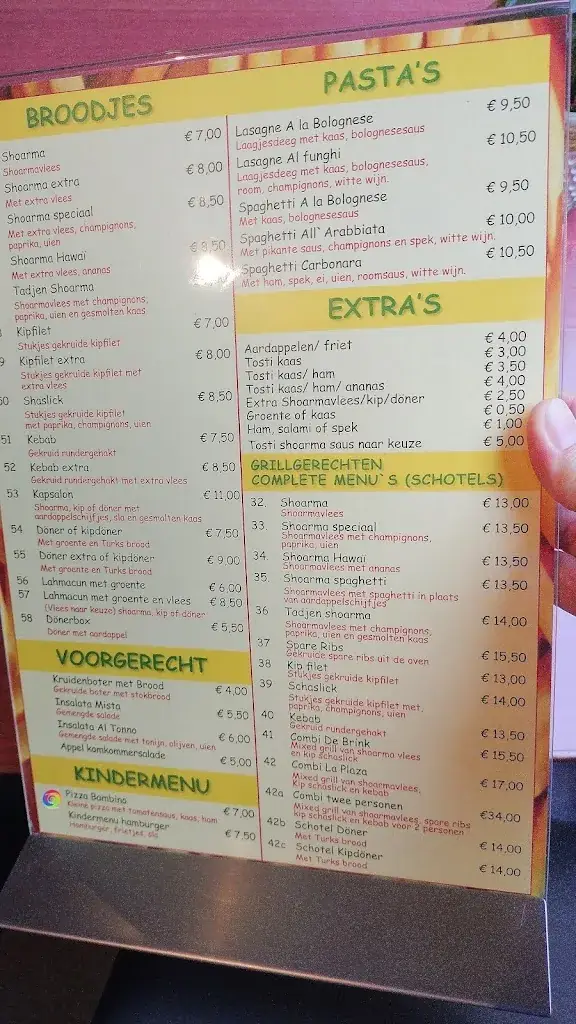 Menu_La Plaza_Ham_image_1