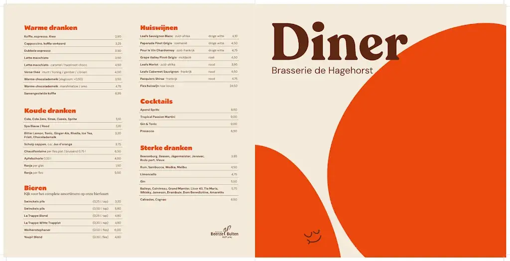 Menu_Brasserie de Hagehorst - Beerze Bulten_Beerze_image_1