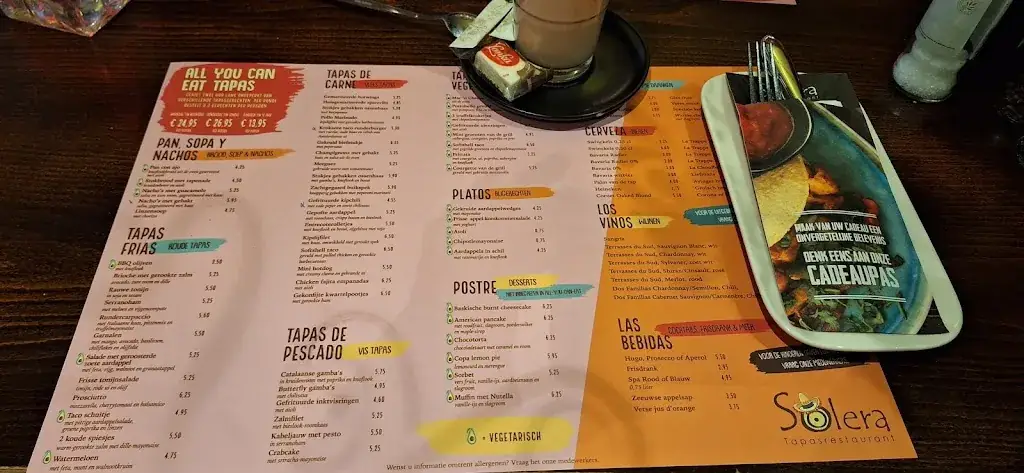 Menu_Tapasrestaurant Solera_Almelo_image_4