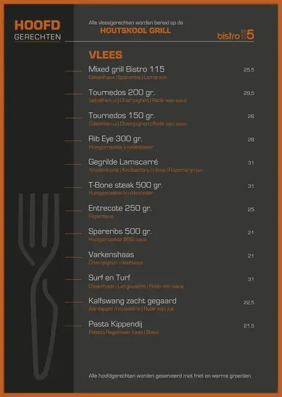 Menu_Bistro 115_Almelo_image_1