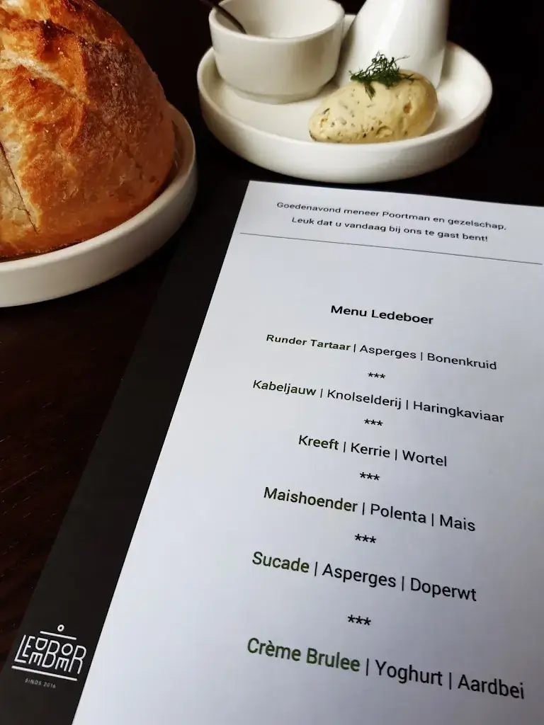 Menu_Restaurant Ledeboer_Almelo_imagen_4