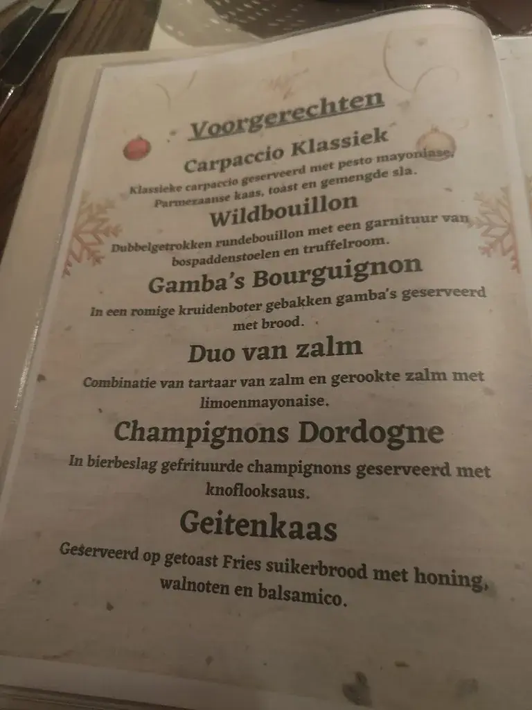 Menu_Willem de Vierde Restaurant_Almelo_imagen_3