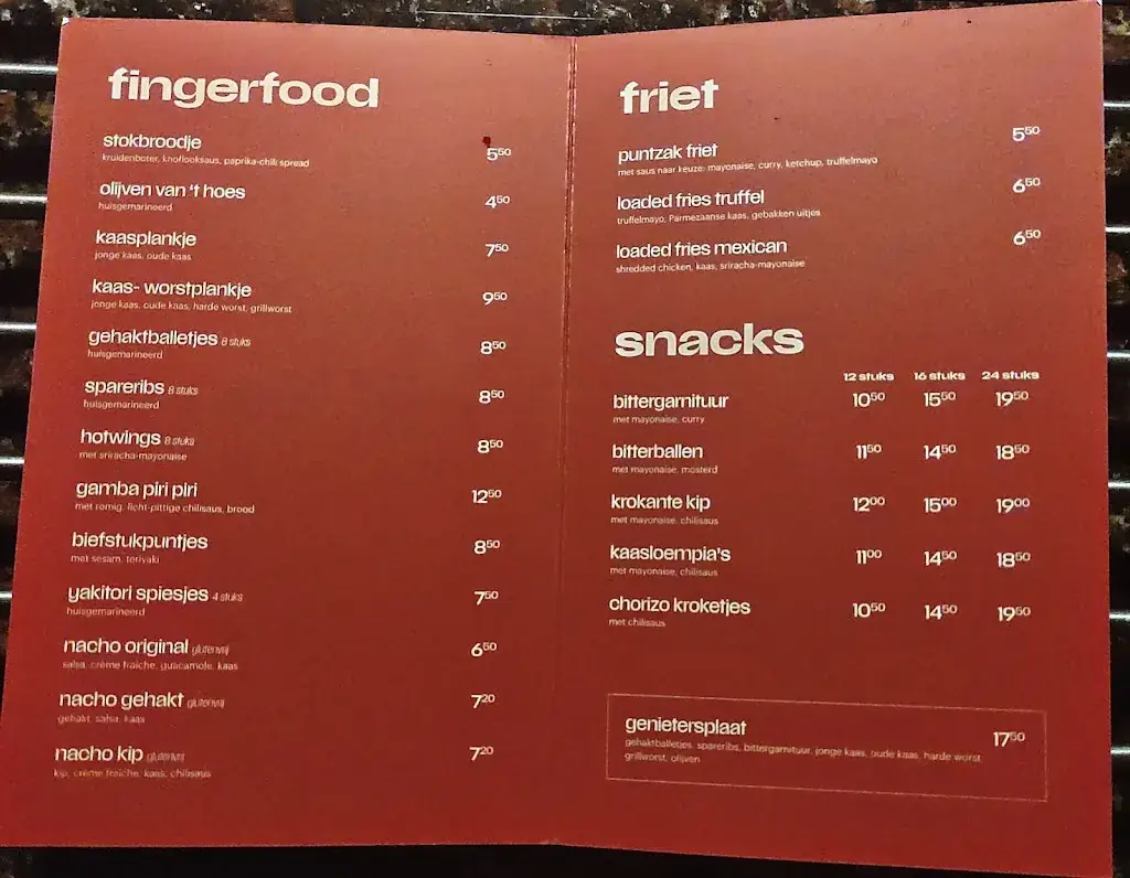 Menu_'t Hookhoes Bier, Wijn & Eetlokaal_Almelo_imagen_1