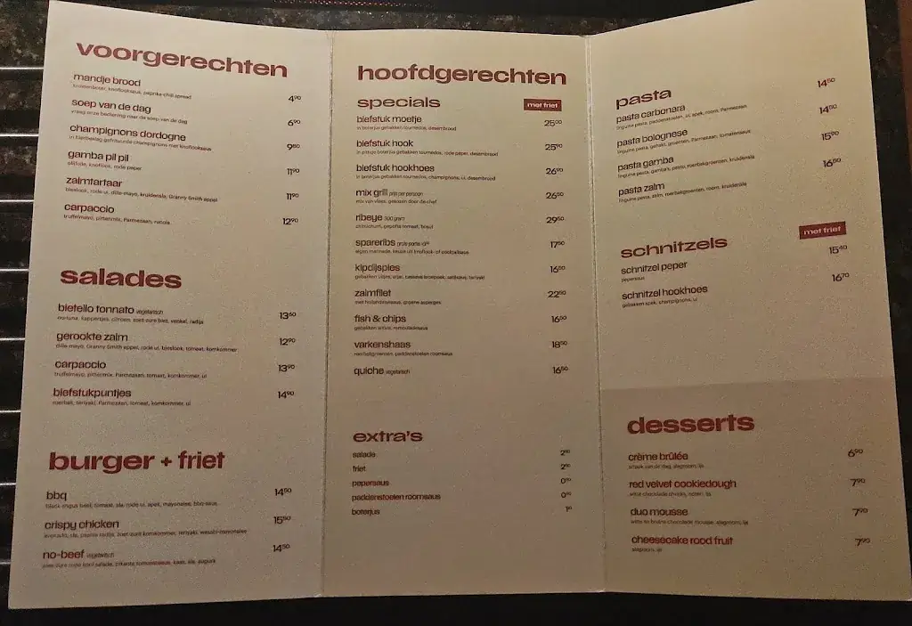 Menu_'t Hookhoes Bier, Wijn & Eetlokaal_Almelo_imagen_2