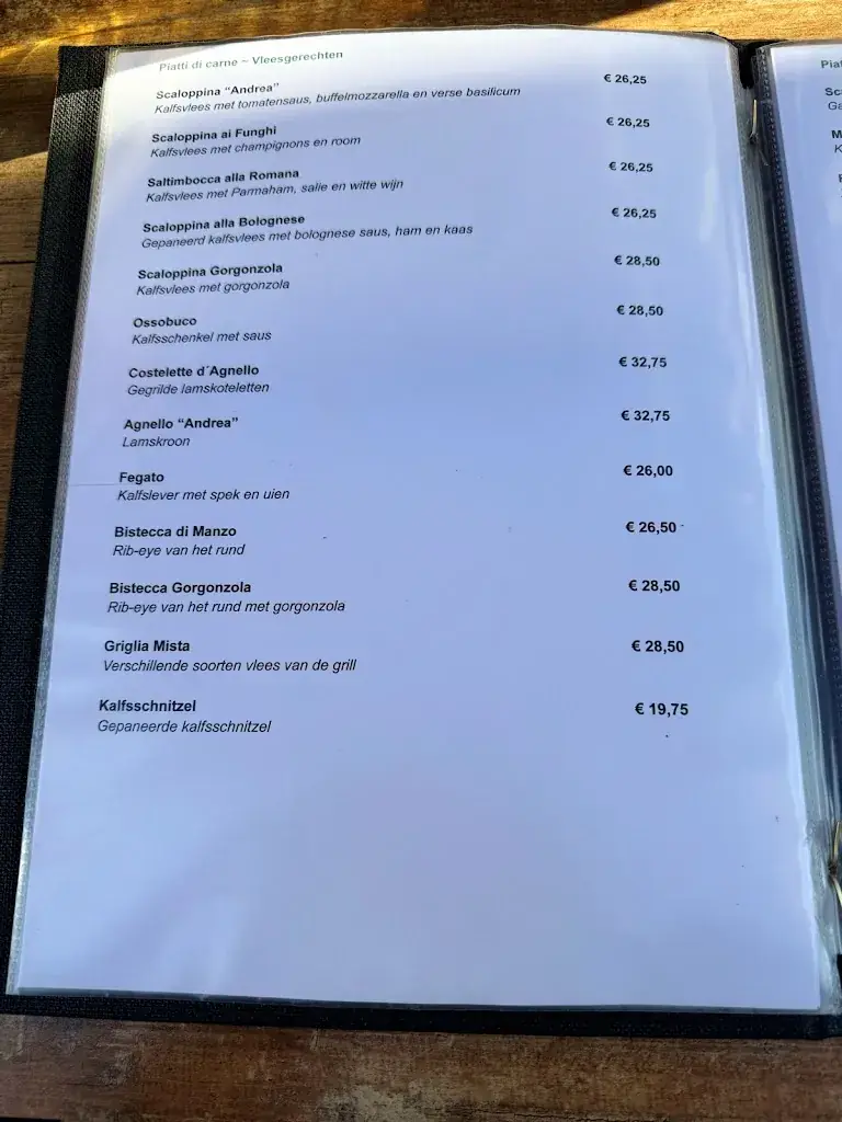 Menü_Ristorante Andrea_Zandvoort_Bild_3