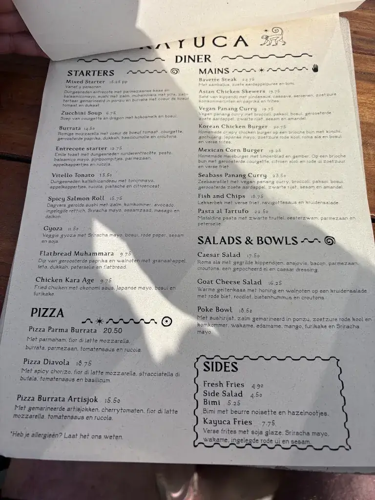 Menu_Kayuca_Zandvoort_image_3