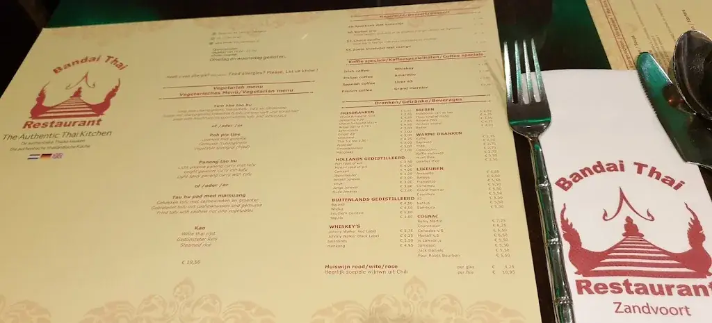 Menu_Bandai Thai restaurant zandvoort_Zandvoort_image_3