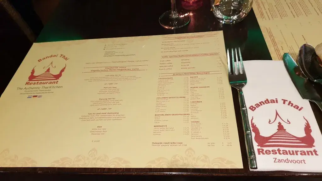 Menu_Bandai Thai restaurant zandvoort_Zandvoort_image_4