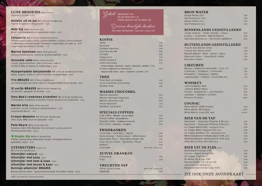 Menu_𝐁𝐑𝐀𝐙𝐄𝐄_Zandvoort_immagine_1