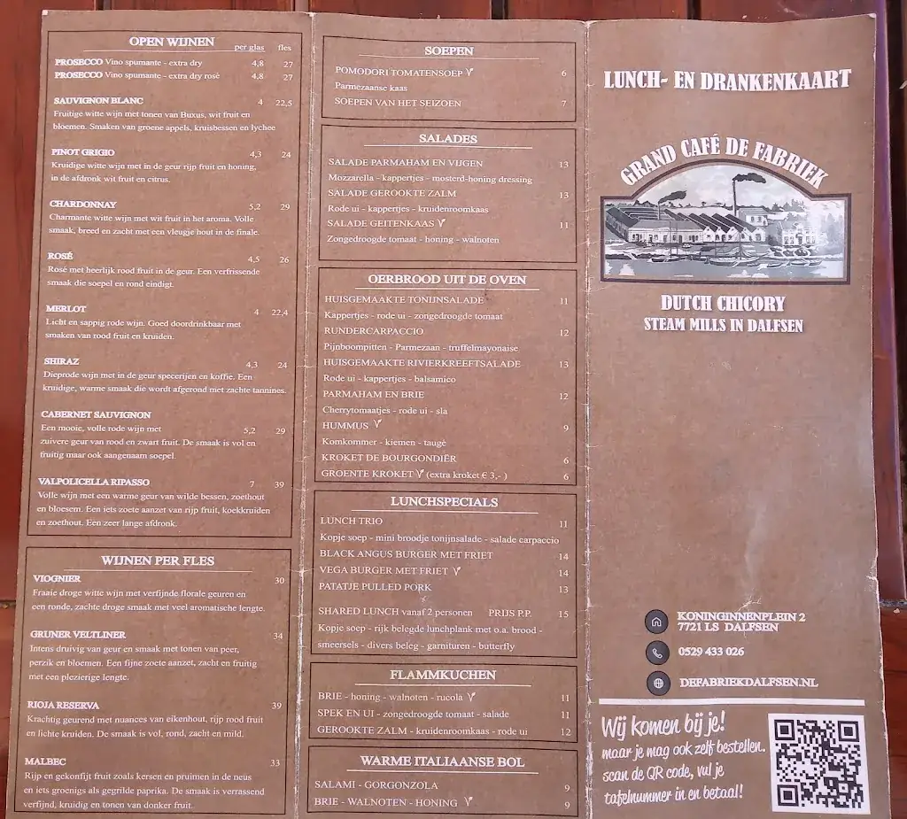 Menu_Grand Café the Factory_Dalfsen_image_1