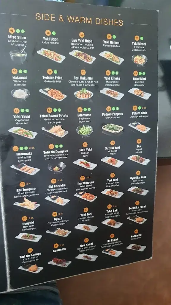 Menü_Blue Sakura Zwolle_Zwolle_Bild_3