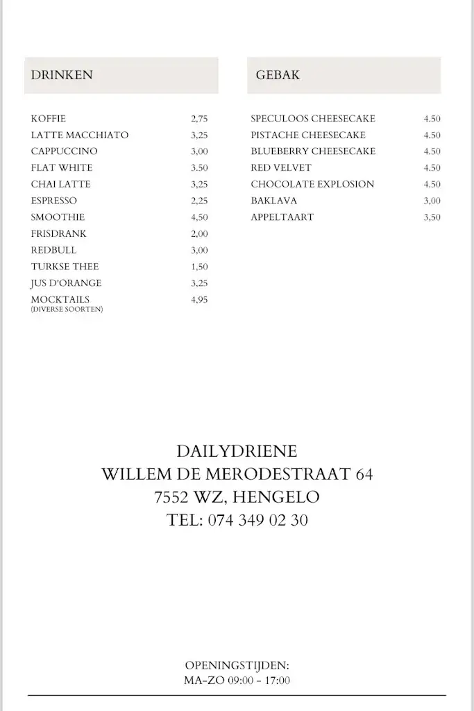 Menu_Daily Driene_Hengelo_image_2