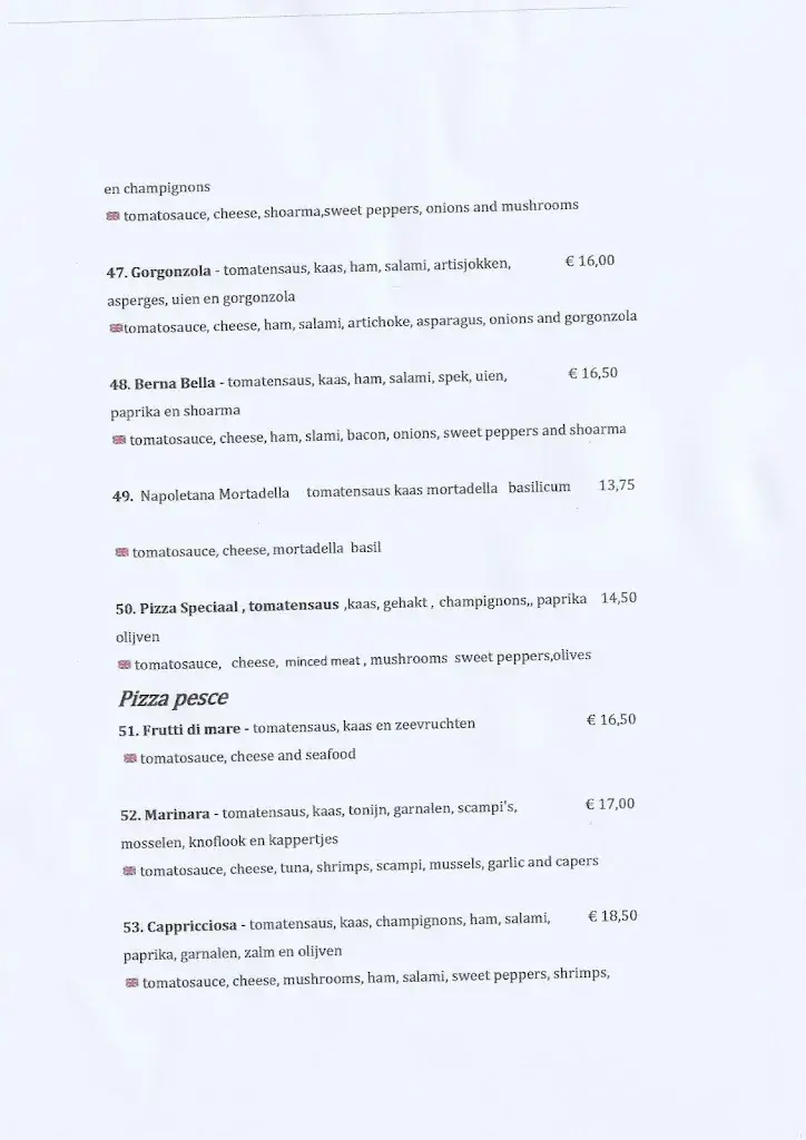 Menu_La Piccola Venezia_Giethoorn_image_3