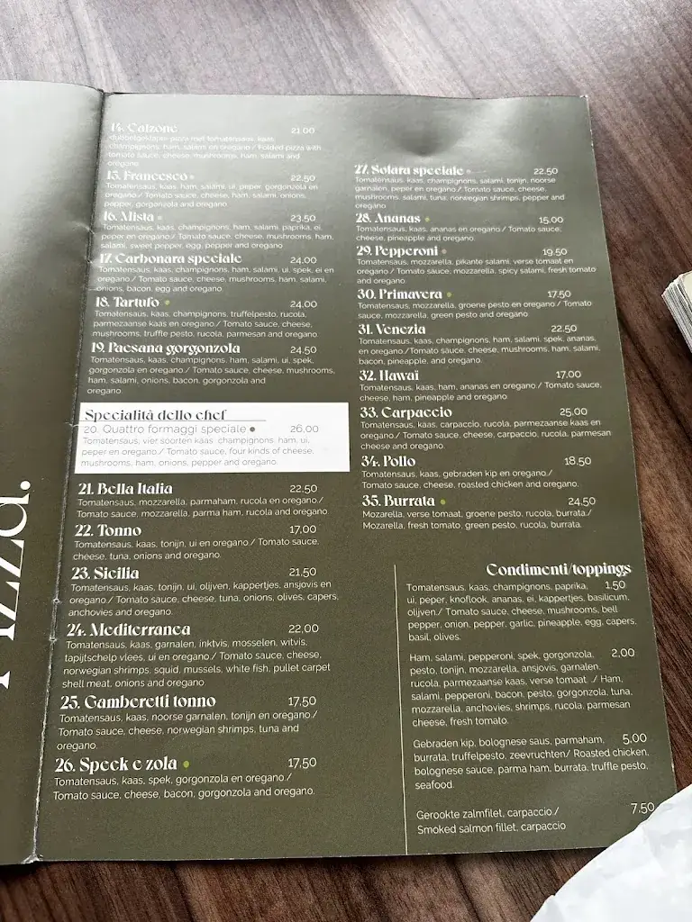 Menu_Ristorante Fratelli_Giethoorn_image_3