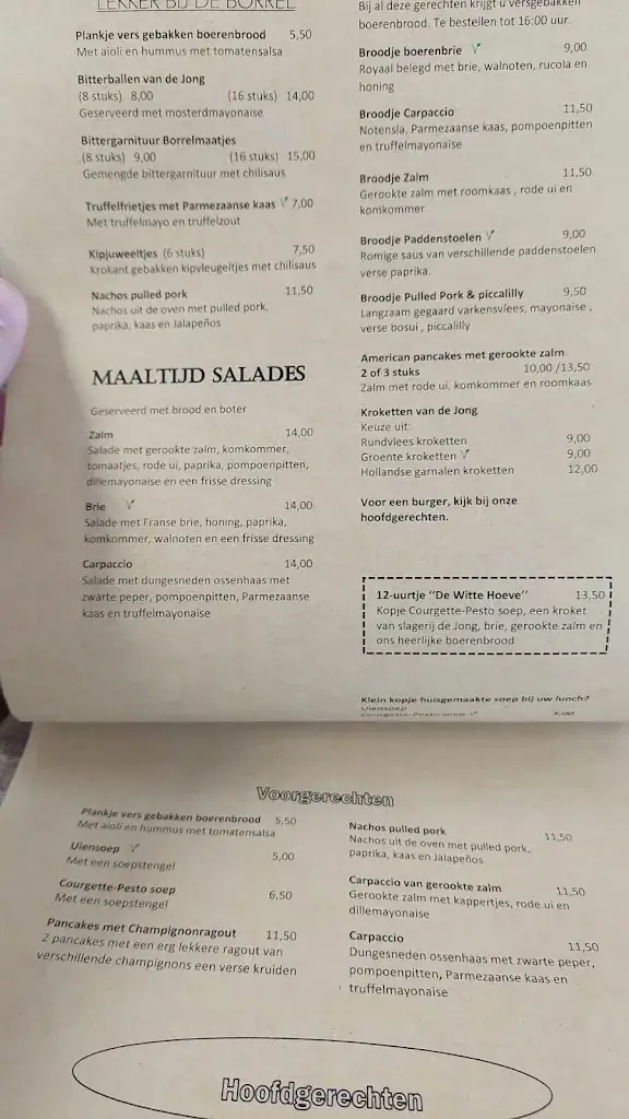 Menu_Pannenkoeken & Brasserie De Witte Hoeve_Giethoorn_image_1