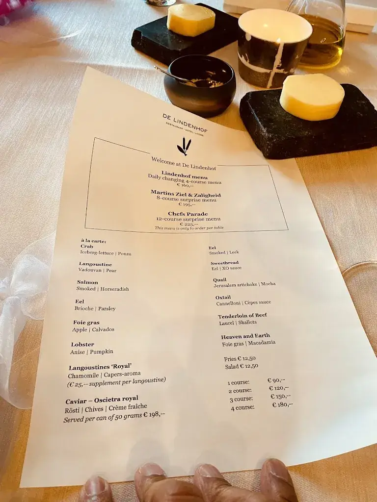 Menu_De Lindenhof_Giethoorn_immagine_1