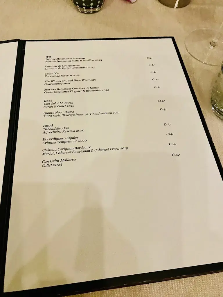 Menu_De Lindenhof_Giethoorn_immagine_2