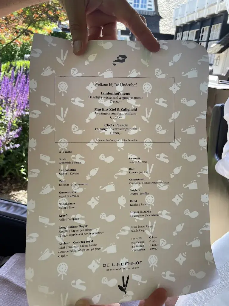 Menu_De Lindenhof_Giethoorn_immagine_3