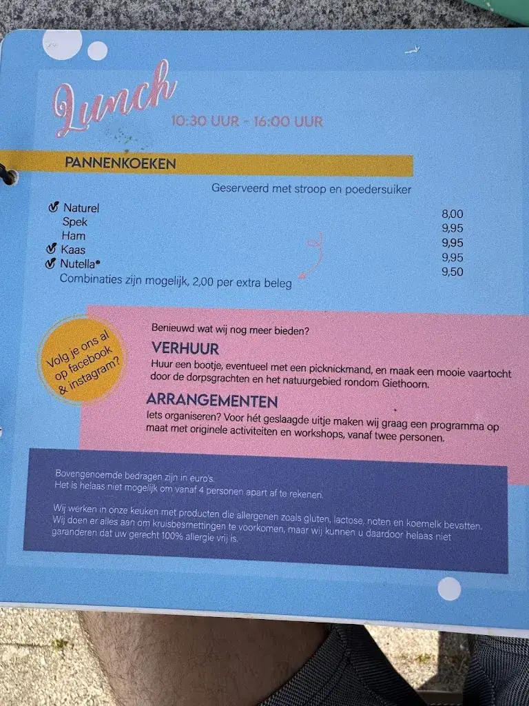 Menu_Smit's Paviljoen_Giethoorn_immagine_3