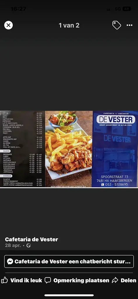 Menu_De vester_Haaksbergen_image_1