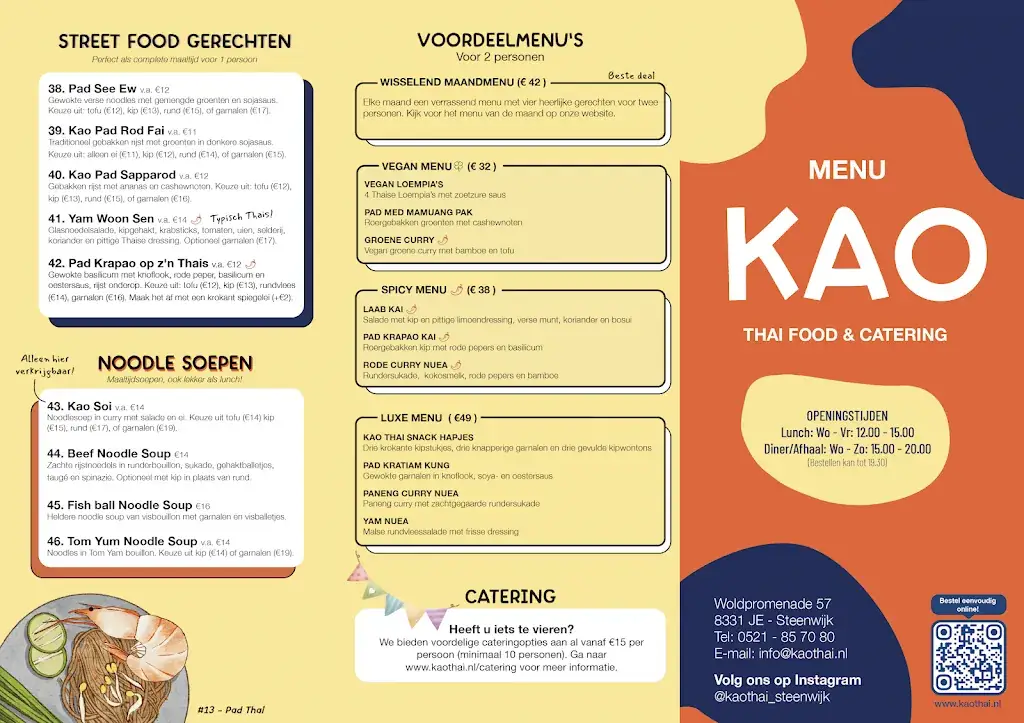 Menu_KAO Thai_Steenwijk_image_1