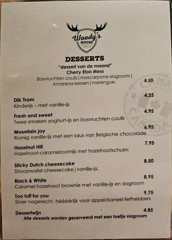 Menu_Woody's House_Steenwijk_immagine_3