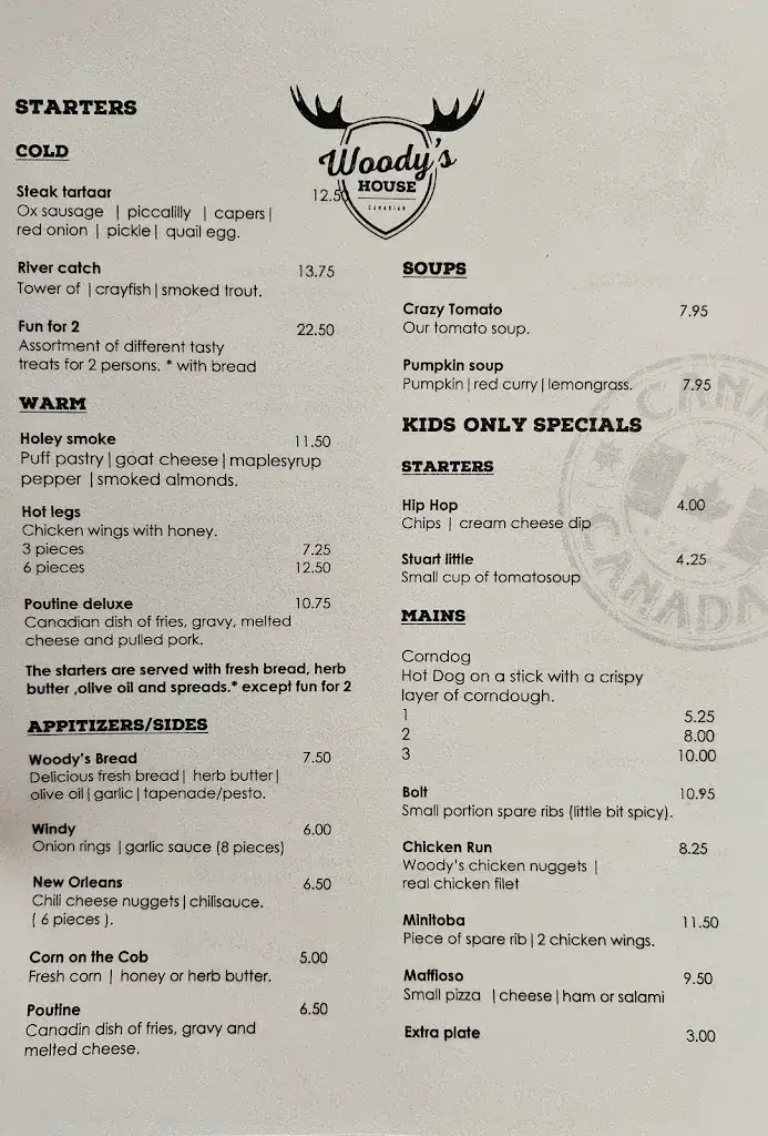 Menu_Woody's House_Steenwijk_immagine_4