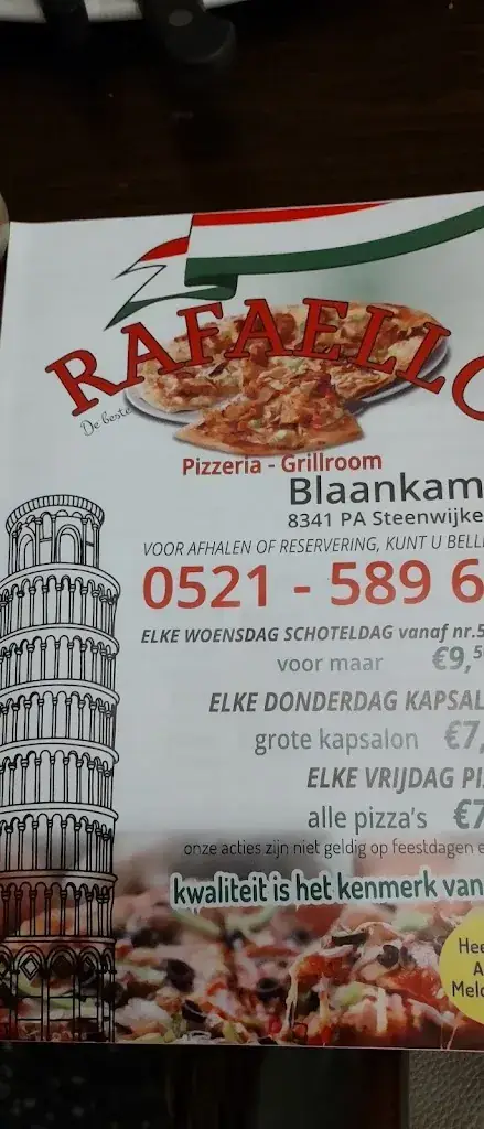 Menu_Rafaello_Steenwijkerwold_image_1