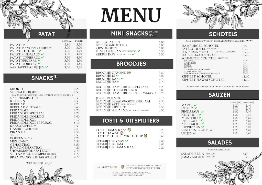 Menü_Cafetaria & Chinees Eetcafé Jimmy V.O.F._Rossum_Bild_3