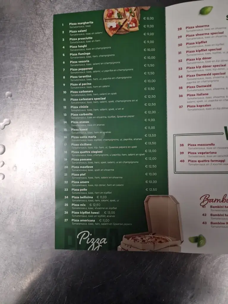 Menü_Pizzeria Italiano_Damwâld_Bild_2