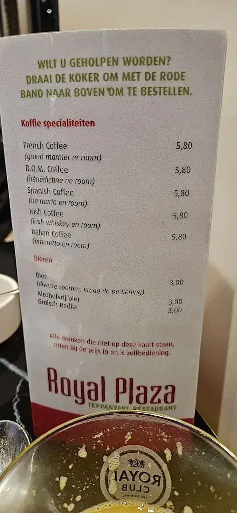 Menu_Royal Plaza_Oldenzaal_image_1