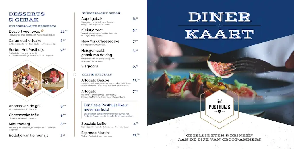 Menu_Het Posthuijs eten & drinken_Groot-Ammers_immagine_3