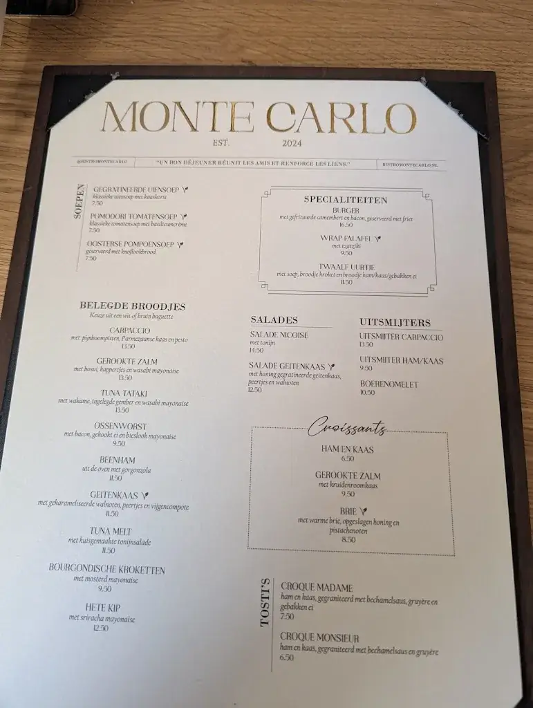 Menu_Bistro Monte Carlo_Wierden_image_1