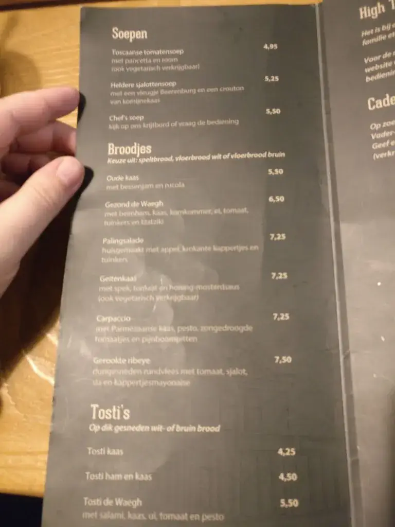 Menu_Grand Café de Waegh_Dokkum_image_2