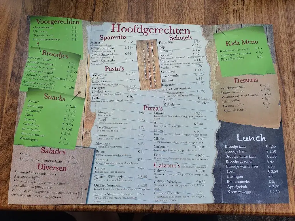 Menu_Erwin's Pleintje_Vriezenveen_image_3