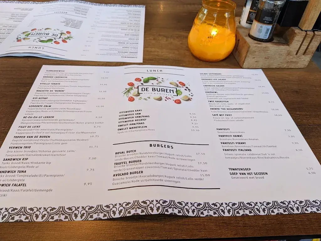 Menu_Restaurant De Buren_'s-Gravenzande_image_3