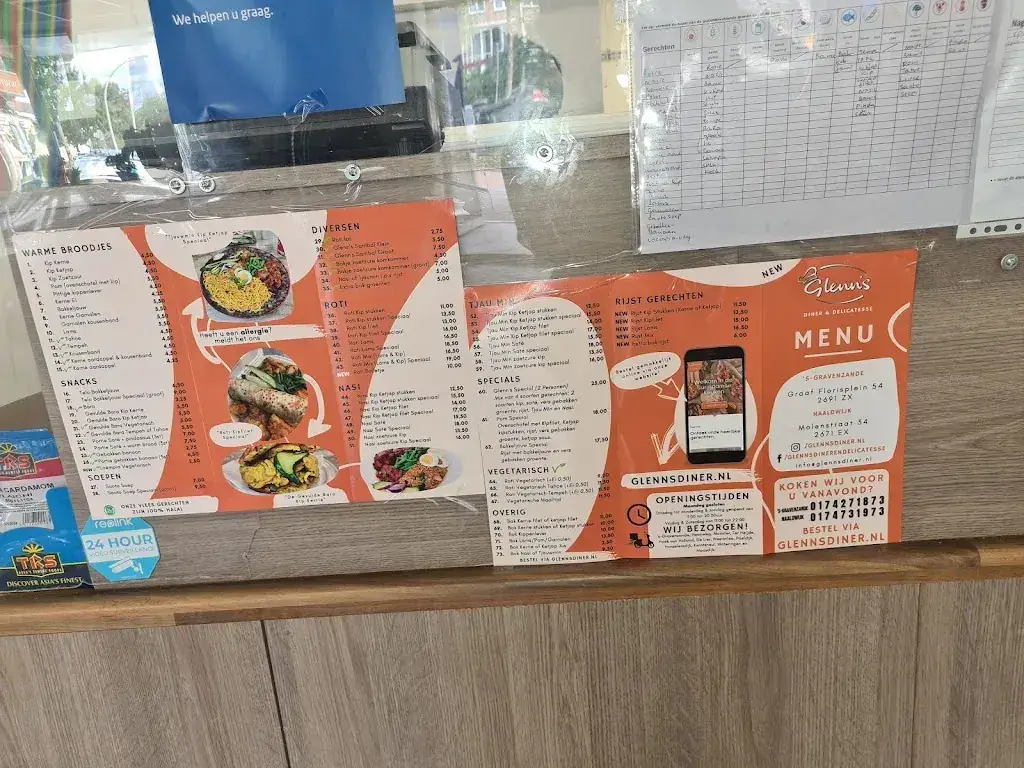 Menu_Glenn's Diner & Delicatesse_'s-Gravenzande_image_3