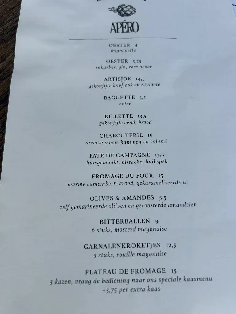 Menu_Le Petit Café Bloemendaal_Bloemendaal_image_3