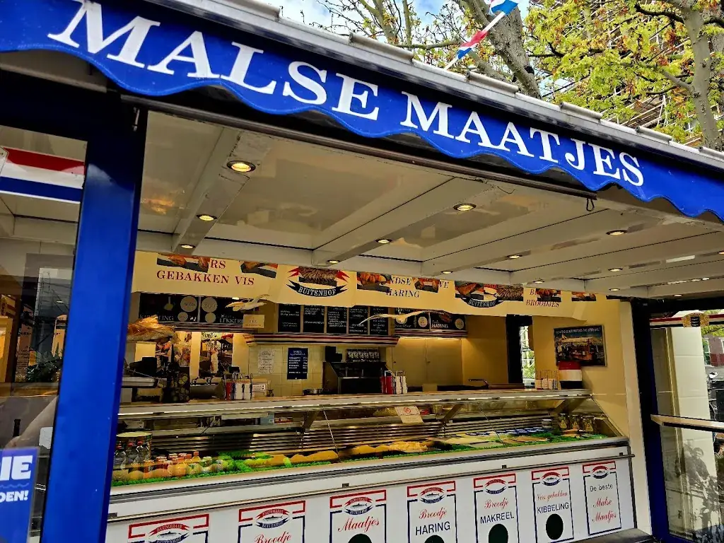 Buitenhof Herring Stall restaurant in Haag