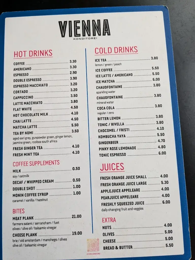Menu_Vienna Konditorei_Haag_immagine_1