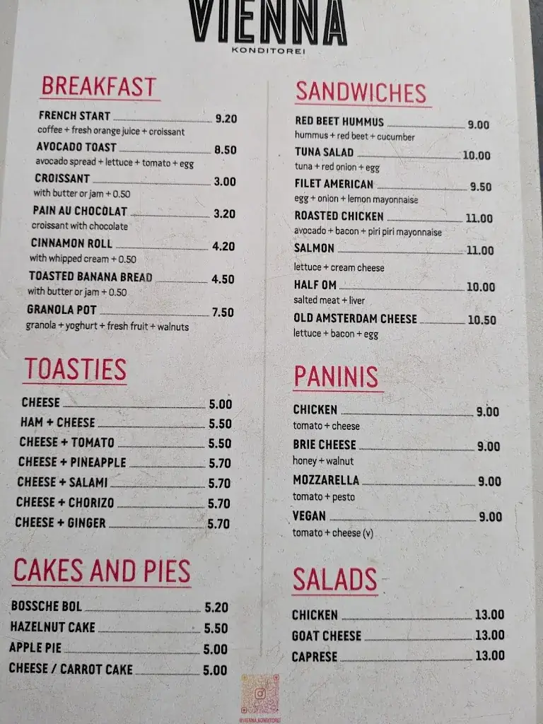 Menu_Vienna Konditorei_Haag_immagine_2