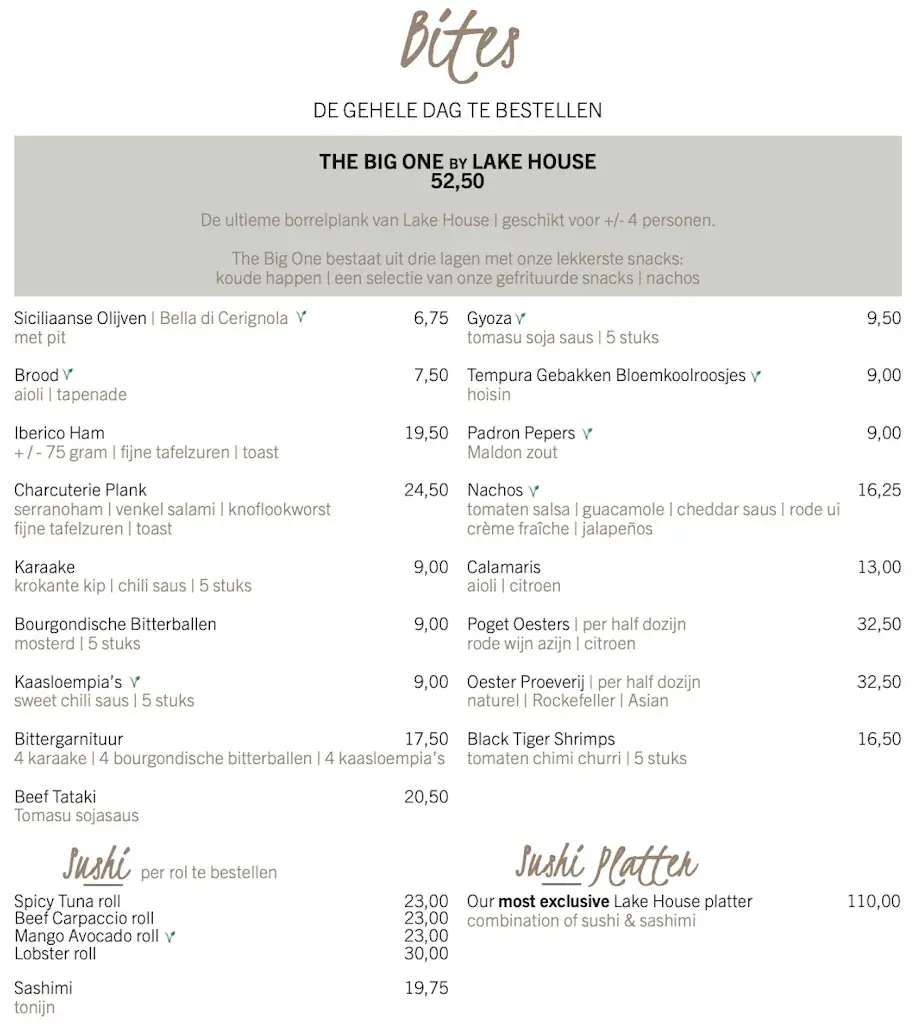 Menu_Lake House Rotterdam_Bergschenhoek_image_1