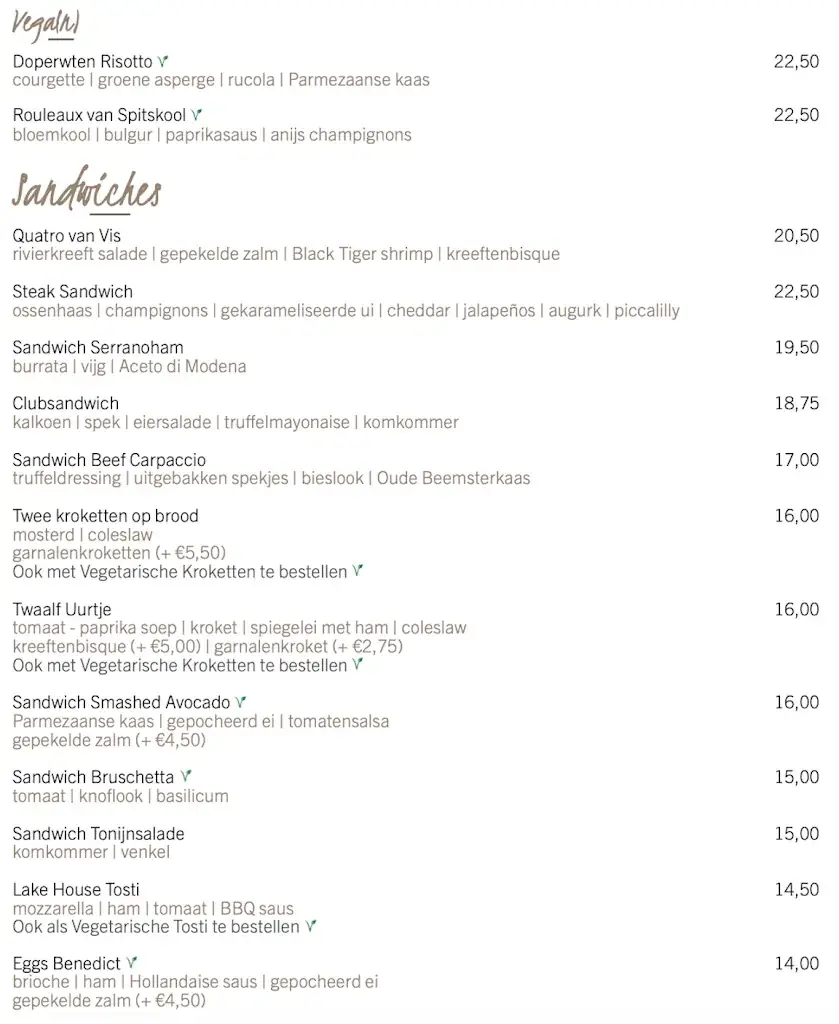 Menu_Lake House Rotterdam_Bergschenhoek_image_2
